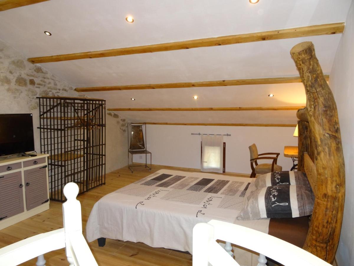 Le Mas Du Galibot Chambre Cambalotte Saint-Florent-sur-Auzonnet Luaran gambar